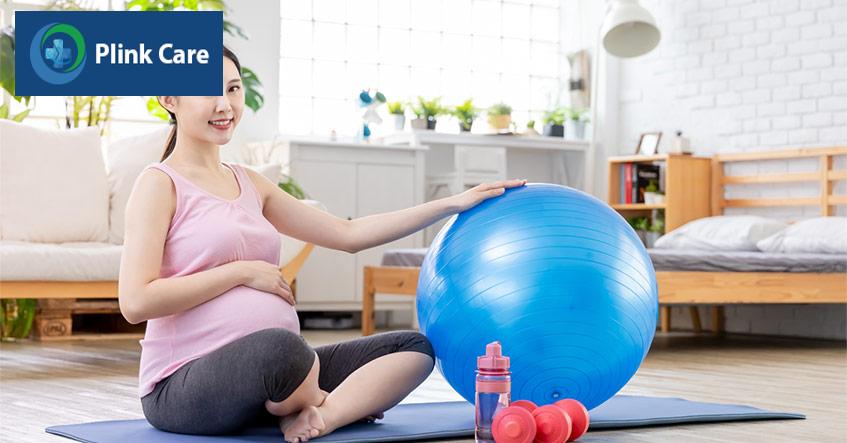 Tập thể dục giúp mẹ bầu cải thiện sức khỏe và hữu ích cho sự phát triển của em bé trong bụng