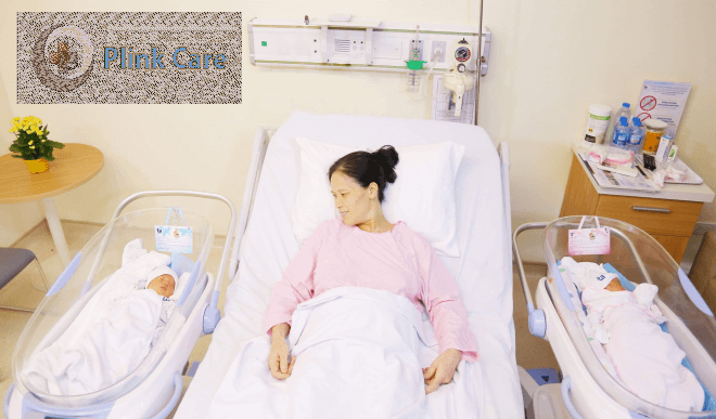 Sản phụ Trương Thị Hải Hằng (ở thị trấn Phú Thứ, Kinh Môn, Hải Dương) hạnh phúc bên hai con song sinh một trai (nặng 2,6 kg) và một gái (nặng 2,3 kg) chào đời nhờ phương thụ tinh ống nghiệm IVF được thực hiện tại Trung tâm Hỗ trợ sinh sản PlinkCare, Hà Nội. san-phu-truong-thi-hai-hang
