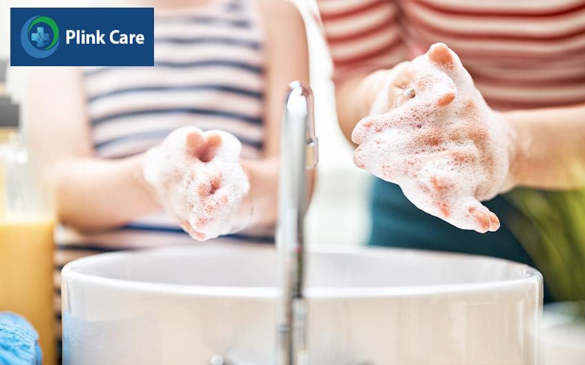 Rửa tay bằng xà phòng giúp tránh bị bệnh và lây lan bệnh tật