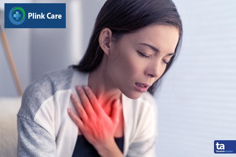 Giãn phế quản gây khó thở