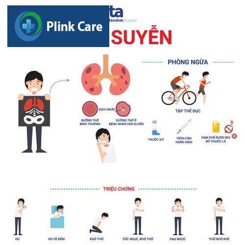 phòng ngừa triệu chứng hen suyễn