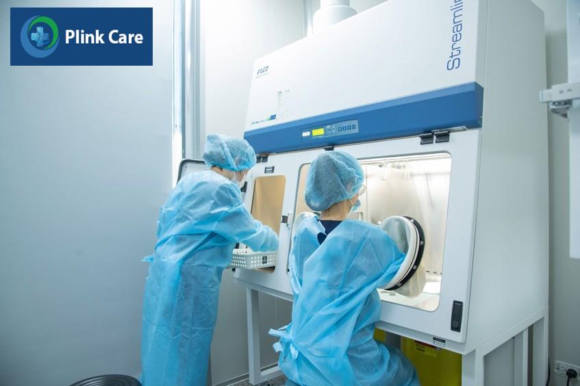 Pha chế thuốc đảm bảo vô khuẩn tại PlinkCare