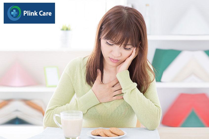 nhạy cảm với mùi đồ ăn
