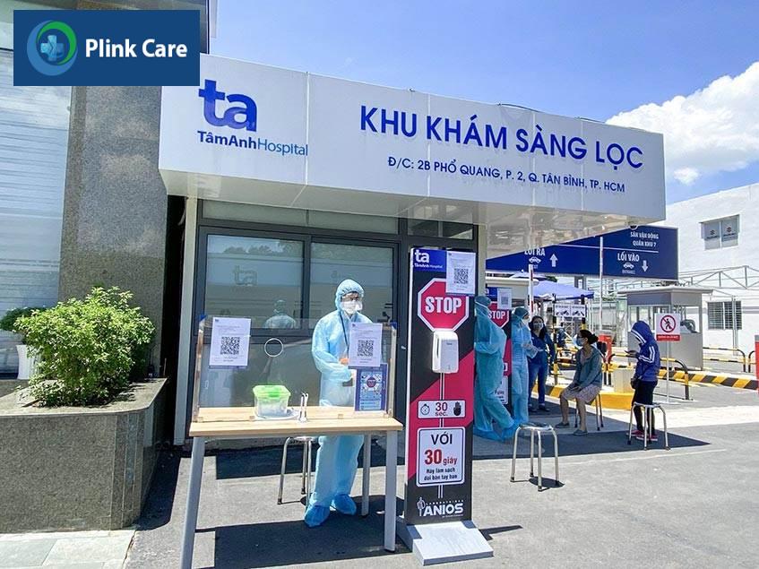 PlinkCare phân luồng cho khách đến sàng lọc, xét nghiệm Covid-19… để đảm bảo an toàn khi đến bệnh viện tiêm vắc xin