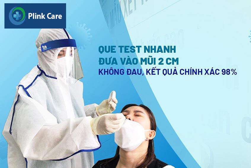 test nhanh covid không đau