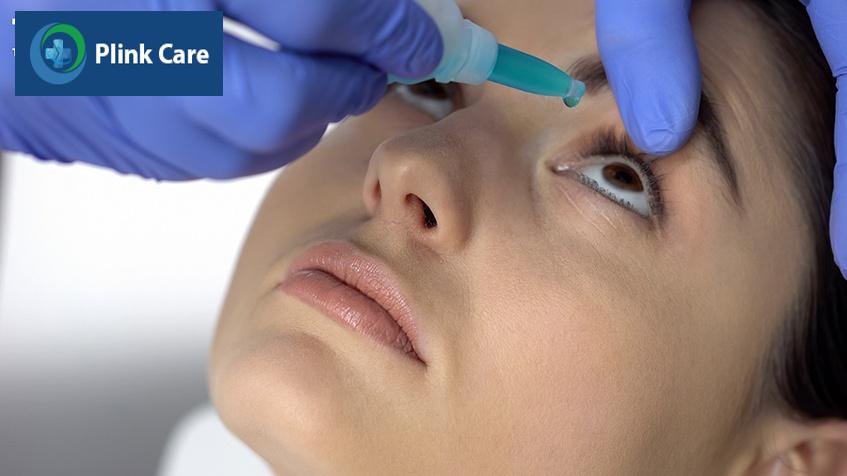 Sử dụng nước mắt nhân tạo