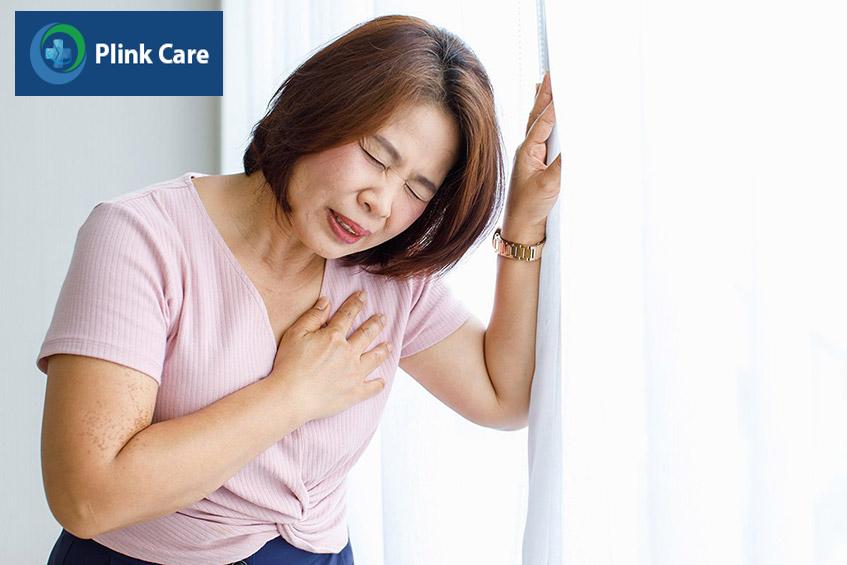 Khó chịu vùng giữa ngực