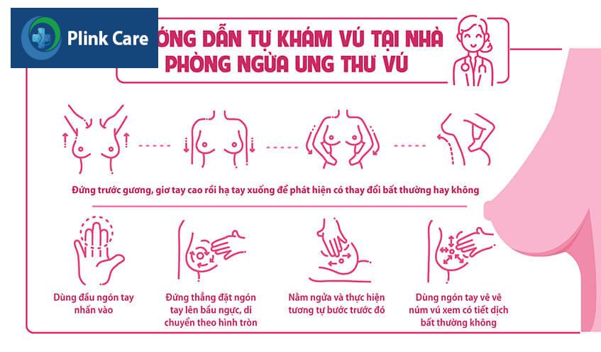 tự khám ung thư vú