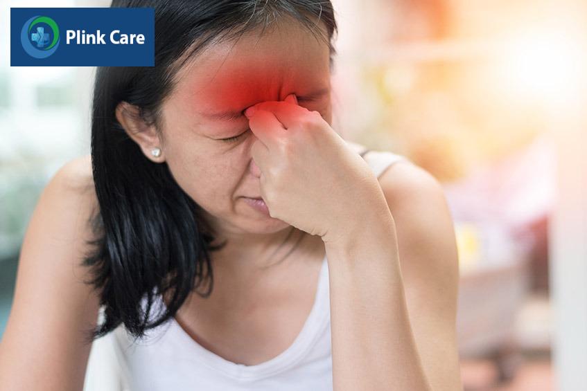triệu chứng viêm xoang trán