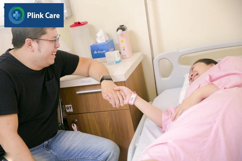 vợ chồng rất vui vẻ