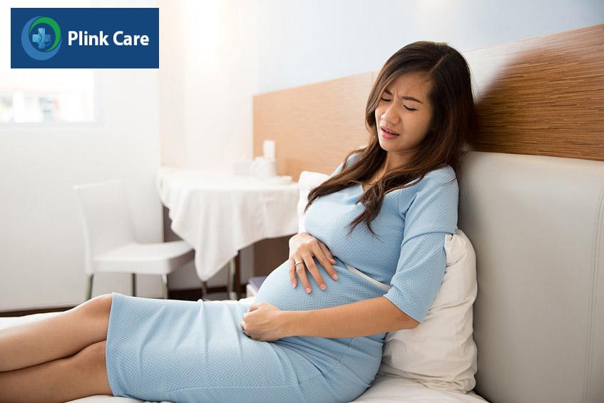 bà bầu bị u xơ