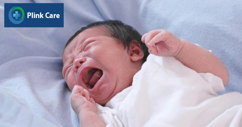 trẻ sơ sinh quấy khóc