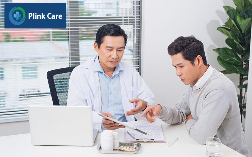 trao đổi bệnh với bác sĩ
