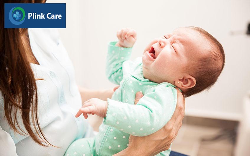 trẻ mệt mỏi, quấy khóc bất thường