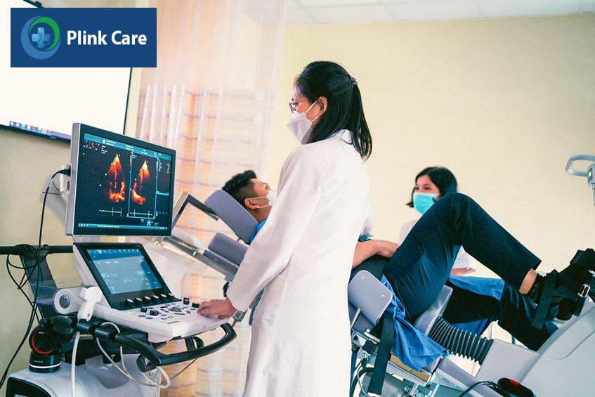 siêu âm tim gắng sức đạp xe