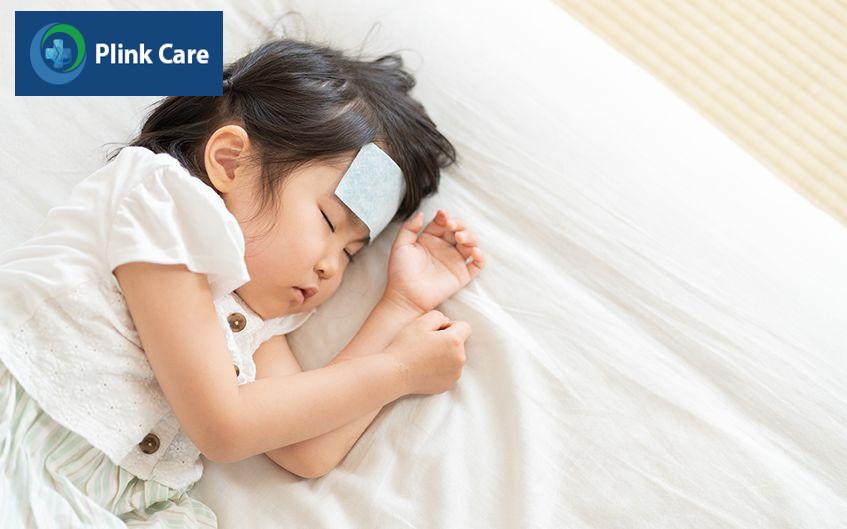 sốt khiến trẻ cảm thấy mệt mỏi