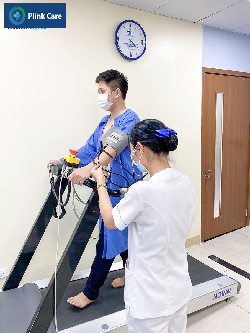 nghiệm pháp gắng sức điện tim