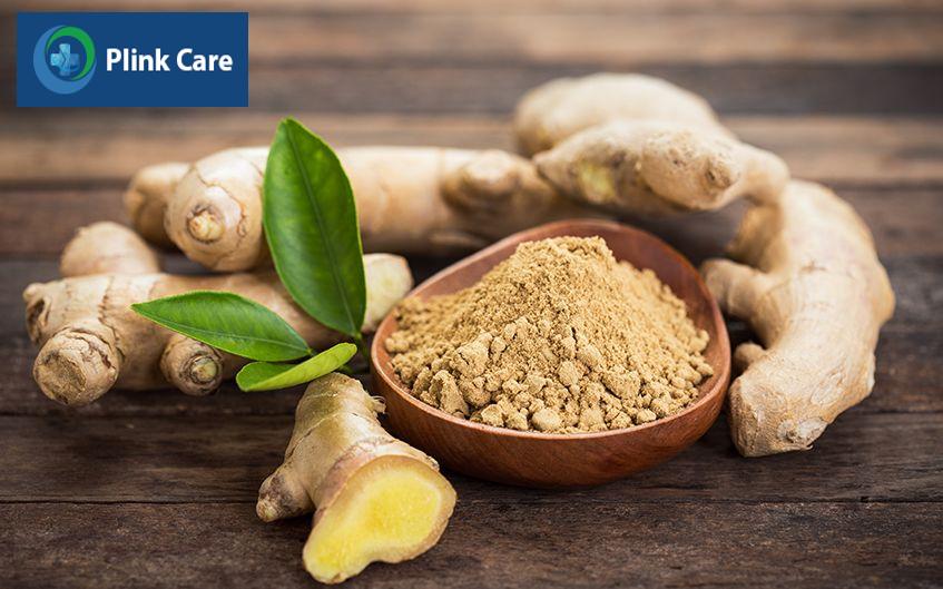gừng có tác dụng chống oxy hóa giúp trẻ giảm đau