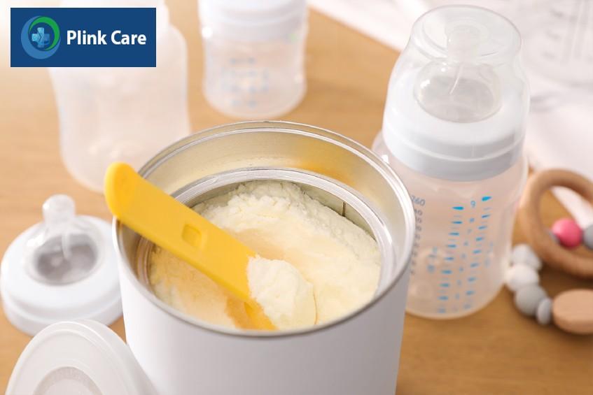 sữa công thức và số cữ bú sữa cho bé
