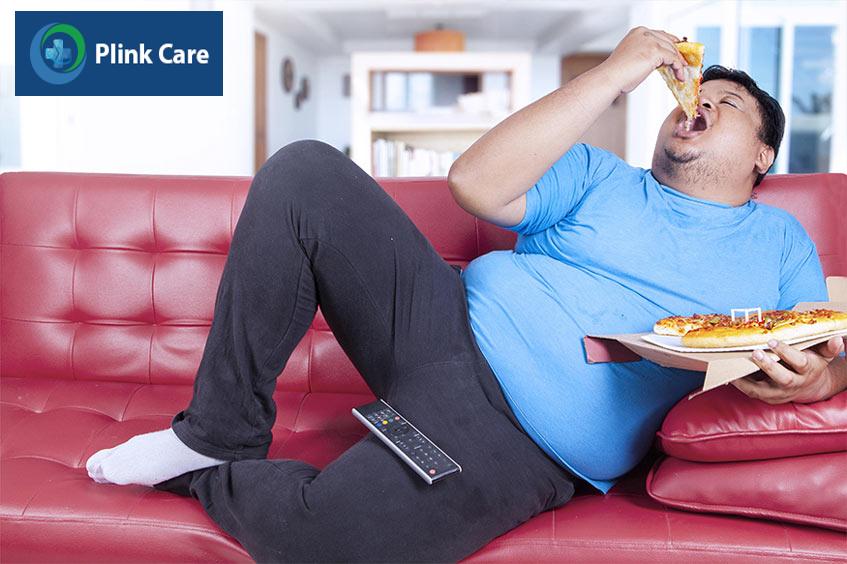 thừa cân béo phì ít vận động