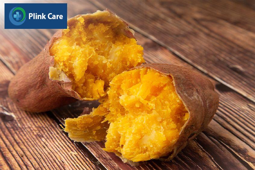 Khoai lang cũng là món ăn vặt chứa ít carbohydrate
