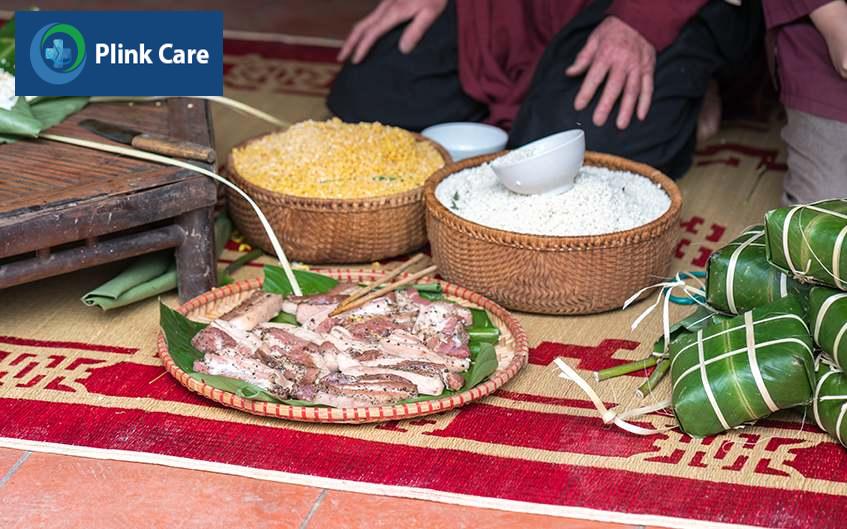 tết người Việt không thể thiếu bánh chưng bánh tét