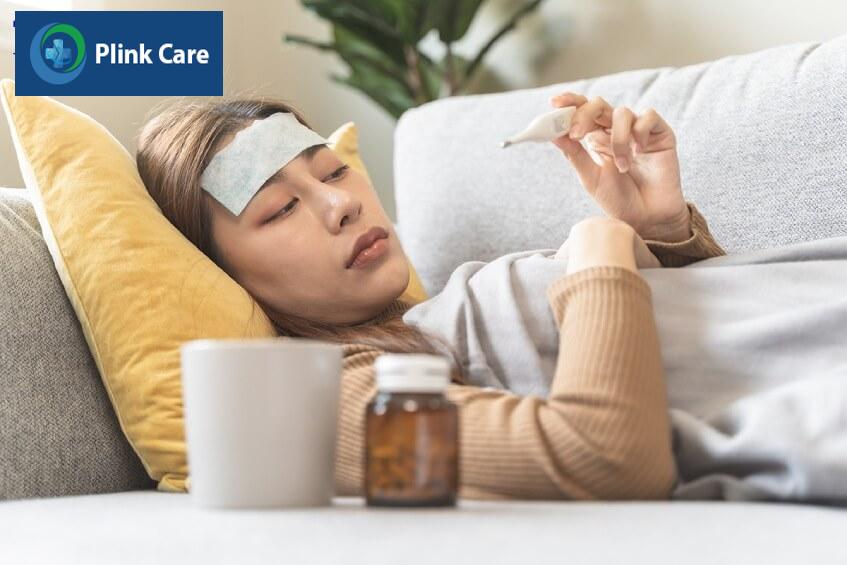 xử trí sốt đau đầu