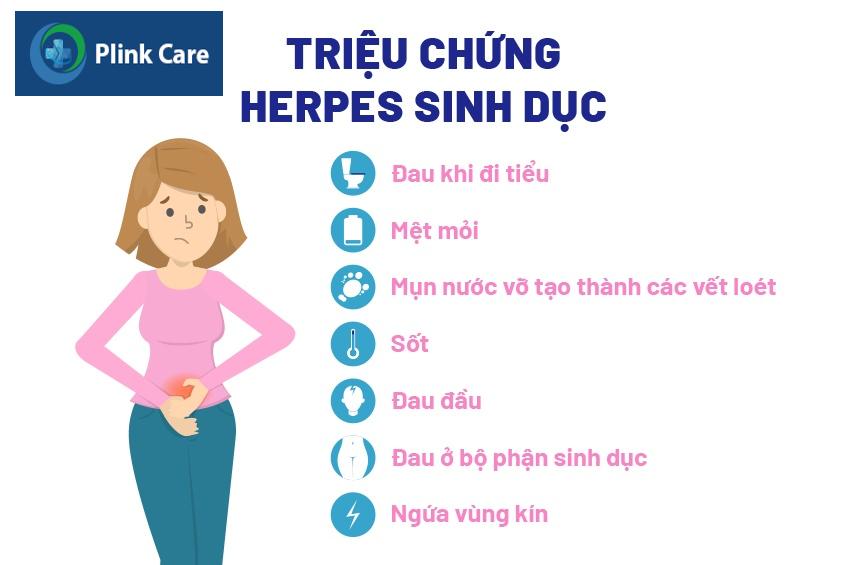 dấu hiệu bệnh herpes sinh dục