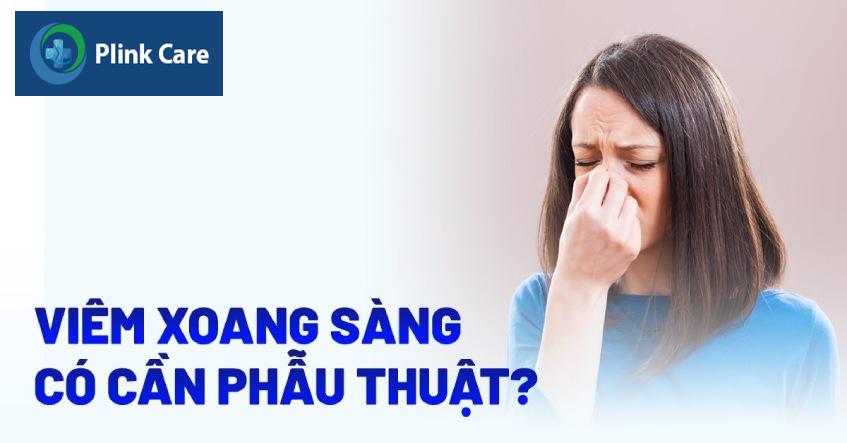 bệnh viêm xoang sàng