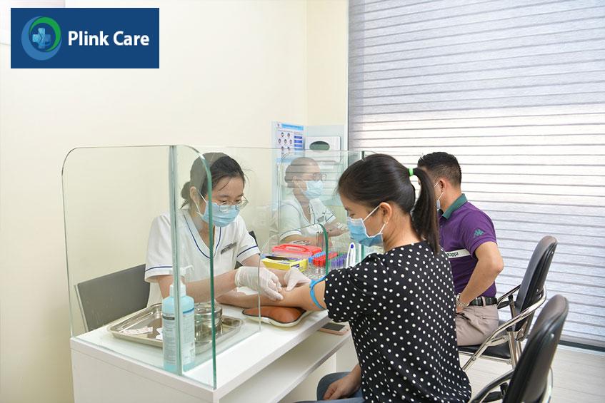 xét nghiệm máu tại trung tâm