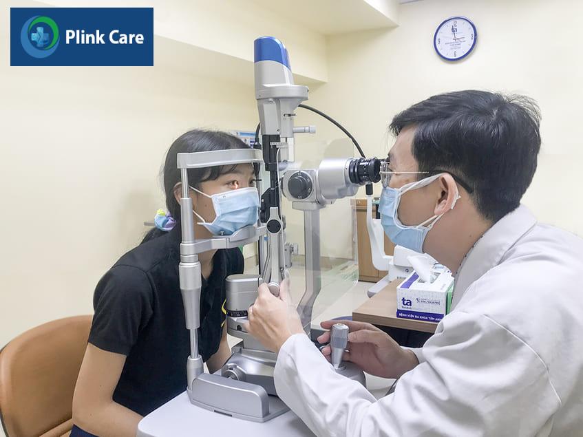 chẩn đoán dị vật trong mắt