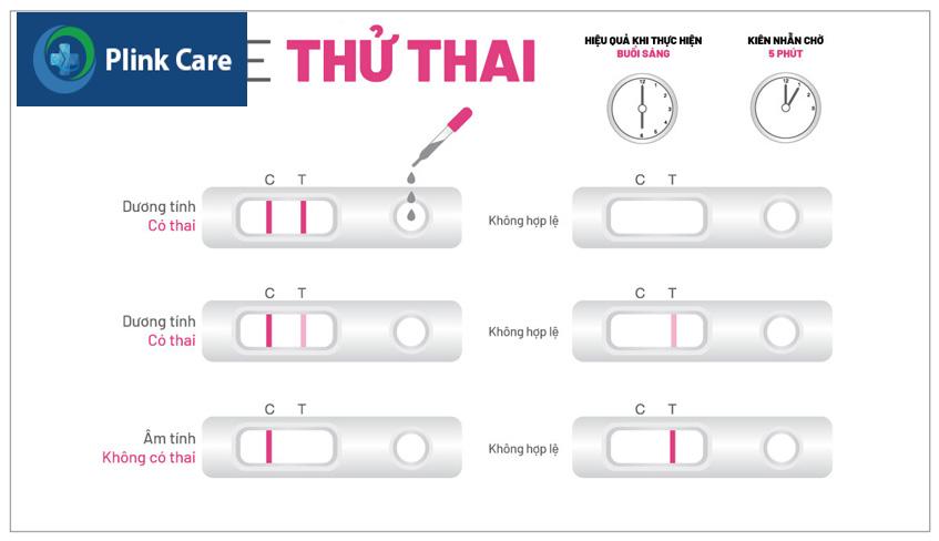 hướng dẫn cách đọc que thử thai