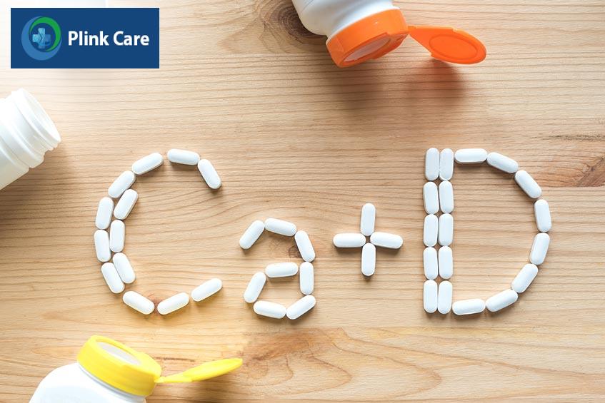 bổ sung canxi và vitamin d
