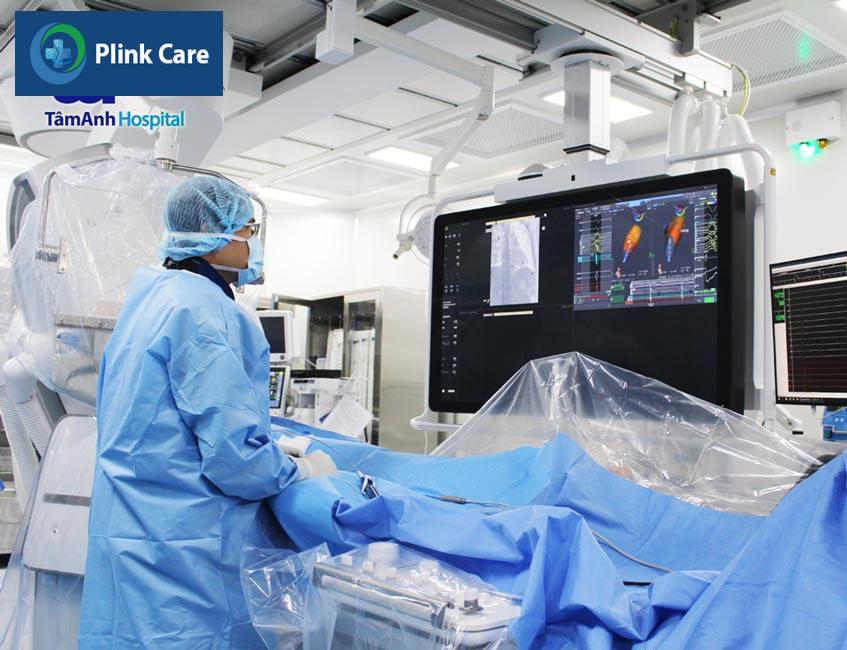 can thiệp triệt đốt nhịp tim đập nhanh