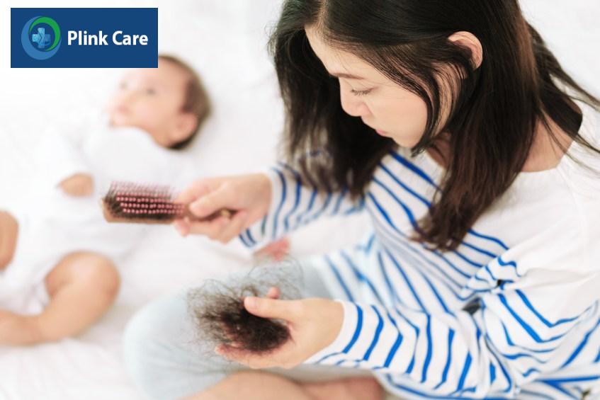 rụng tóc sau sinh tạm thời