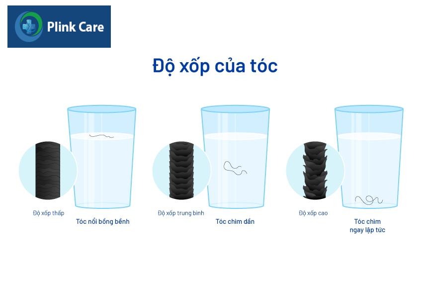 thí nghiệm cơ bản về độ khỏe của tóc
