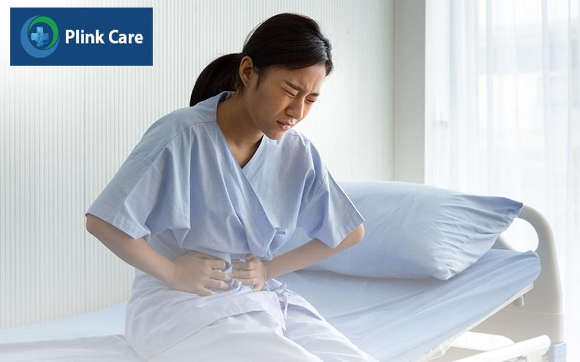 bị đau bụng bên phải