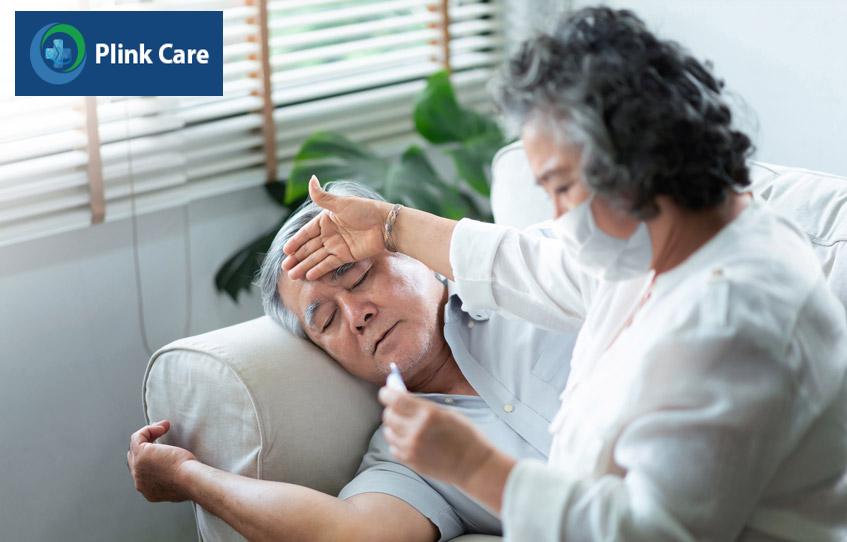 sốt khiến nhịp tim người cao tuổi tăng cao