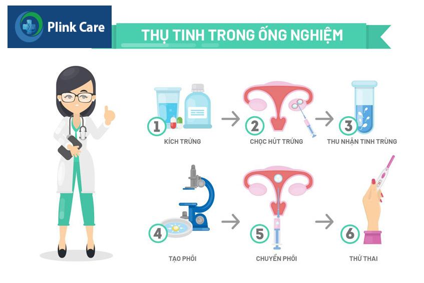 thực hiện thụ tinh trong ống nghiệm