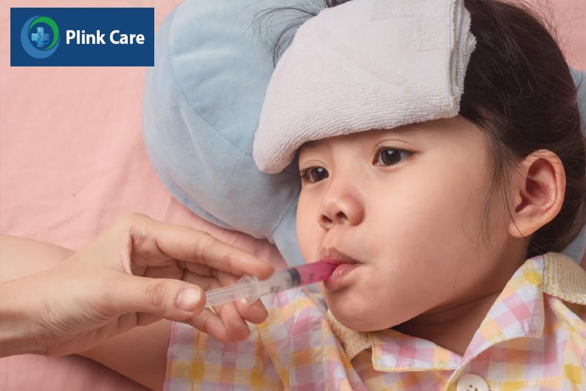 nên cho trẻ uống thuốc hạ sốt với liều lượng phù hợp