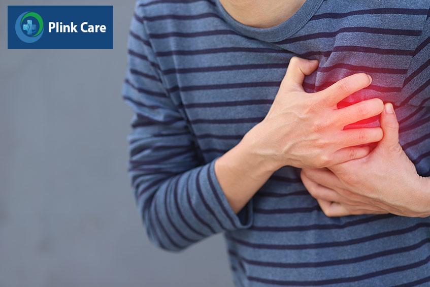 Con đau thắt ngực điển hình có thể xảy ra khi gắng sức hoặc căng thẳng