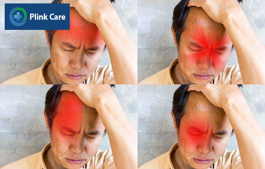 đau đầu viêm xoang