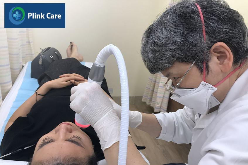 điều trị mụn bọc ở cằm