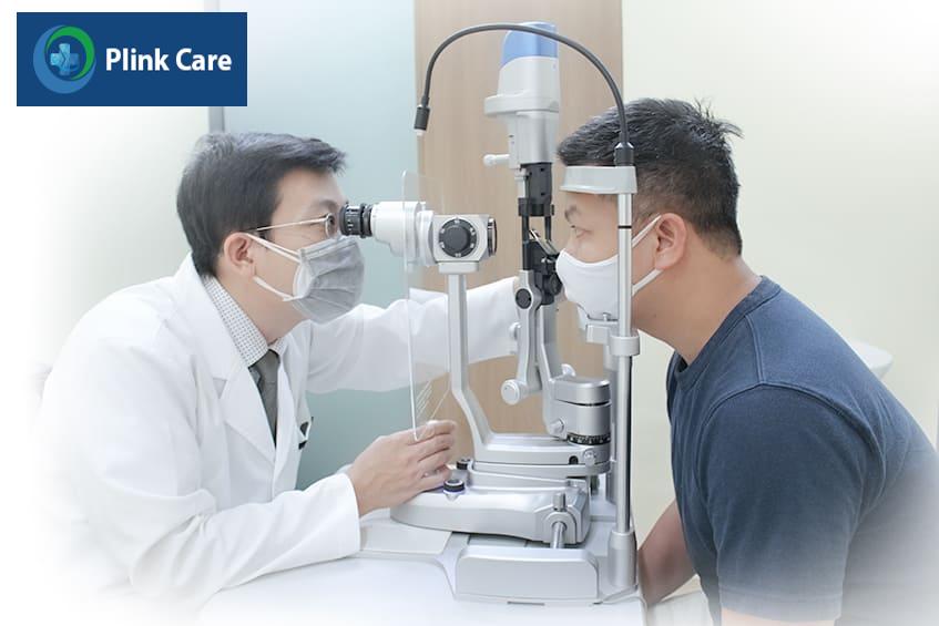 mí mắt bị đau