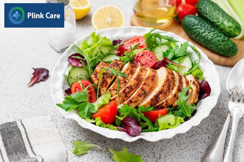 Những món ăn từ thịt gà (thịt trắng) bỏ da tốt cho người rối loạn mỡ máu