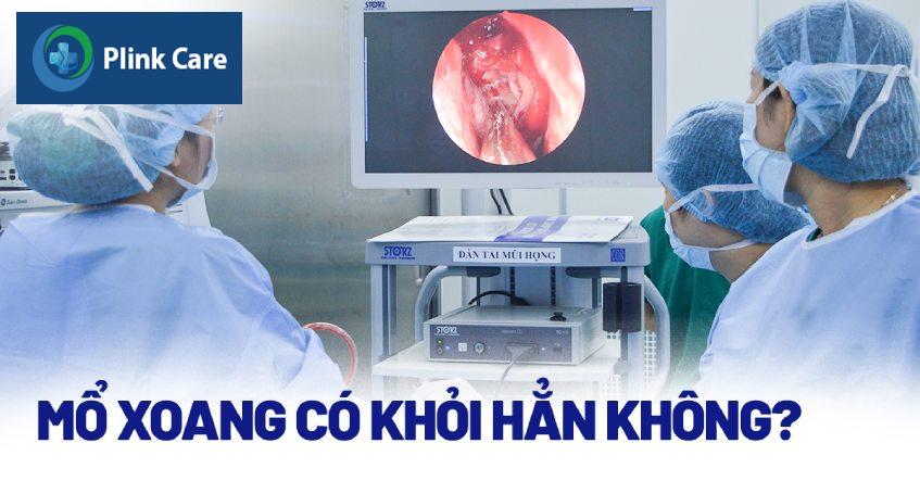 phẫu thuật xoang có khỏi hẳn không