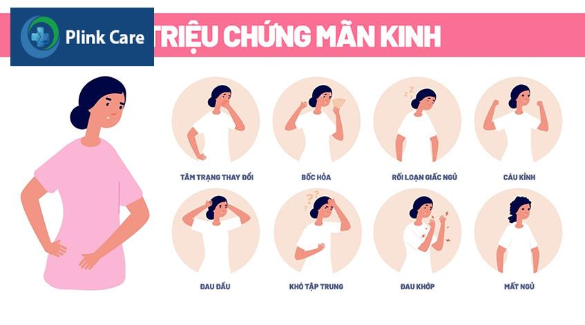 triệu chứng mãn kinh thường gặp