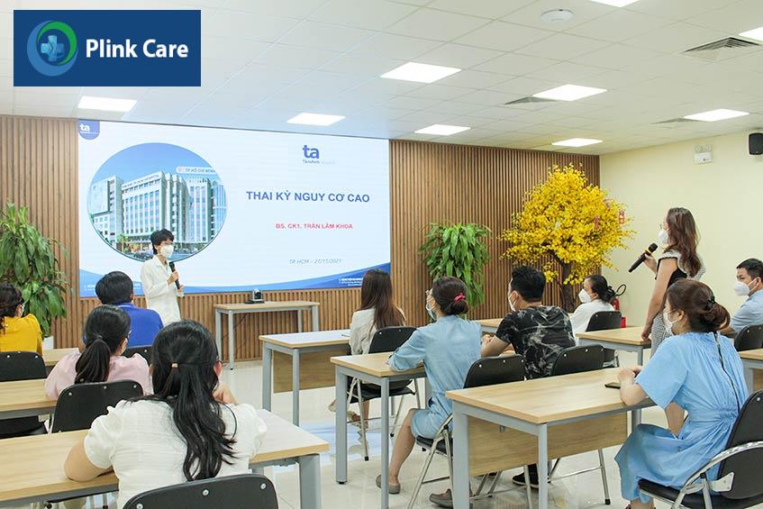 lớp học tiền sản tại tâm anh