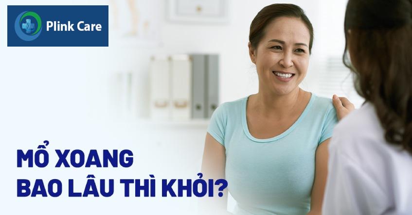 mổ xoang bao lâu lành