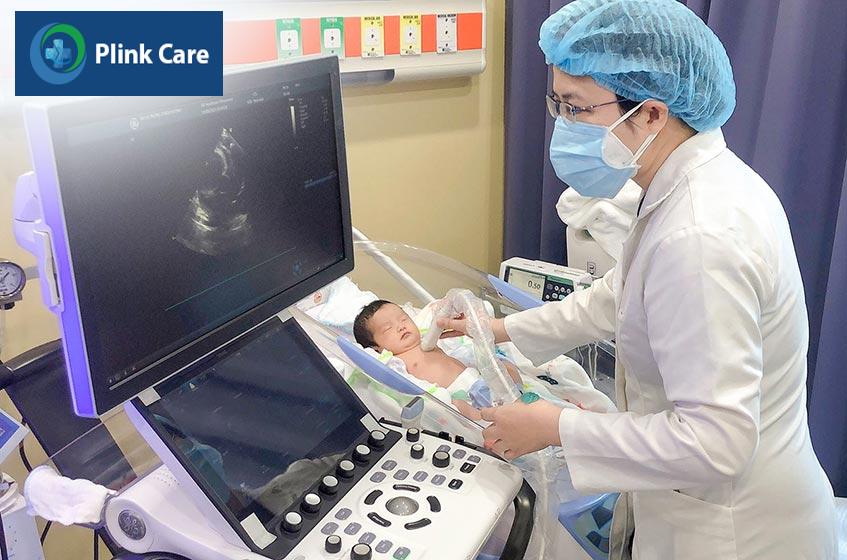 Siêu âm tim là một trong những phương pháp chẩn đoán tăng áp phổi ở trẻ sơ sinh